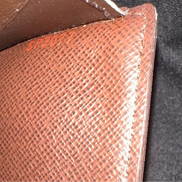 LOUIS VUITTON Portefeuille Alexandra Damier Ebene Tri-fold Wallet - Picture 12 of 17